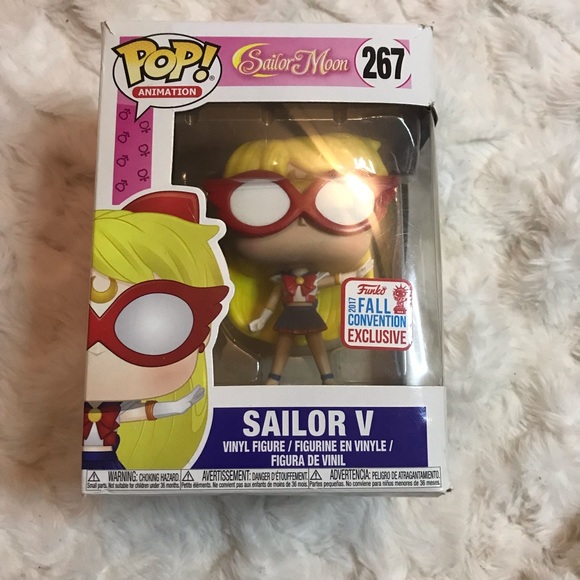 Funko Pop Sailor Moon Sailor V Vinyl Figure 2017 Fall Convention Exclusive - Picture 5 of 12